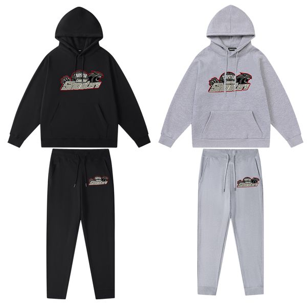 

europe and the united states mens hoodie tracksuits trend designer hoodie womens style alphabet loose european fashion sweater tracksuit lei, Black