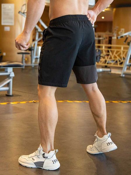 

men's shorts kamb summer men's sports shorts quick dry basketball gym fitness sweatpants male shorts for men clothes l230719, White;black