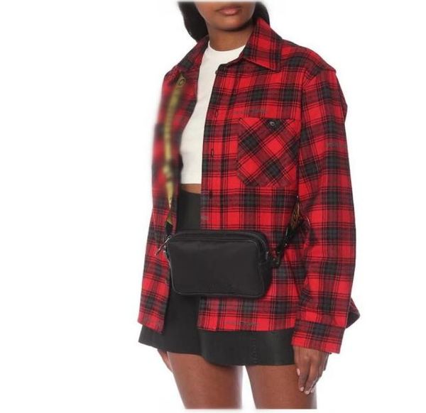 

2020 designer brand men off yellow canvas belt shoulder bag chest bag waist bags multi purpose satchel shoulder bag messenger wome6434921