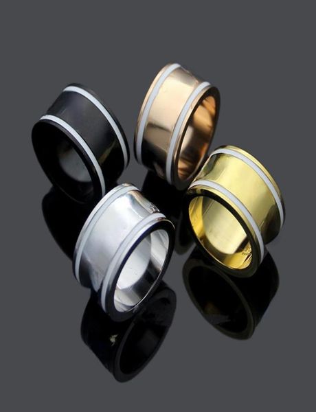 

lovers band rings 18k rose gold and silver 316l stainless steel for women man rhombus rings jewelry1443893