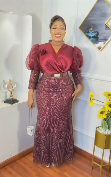 

men's tracksuits plus size african solid color maxi dresses with belt for women elegant lady embroidery eveing dresses club party bodyc, Gray