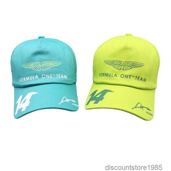 

f1 racing season ball caps baseball cap blue green, Blue;gray