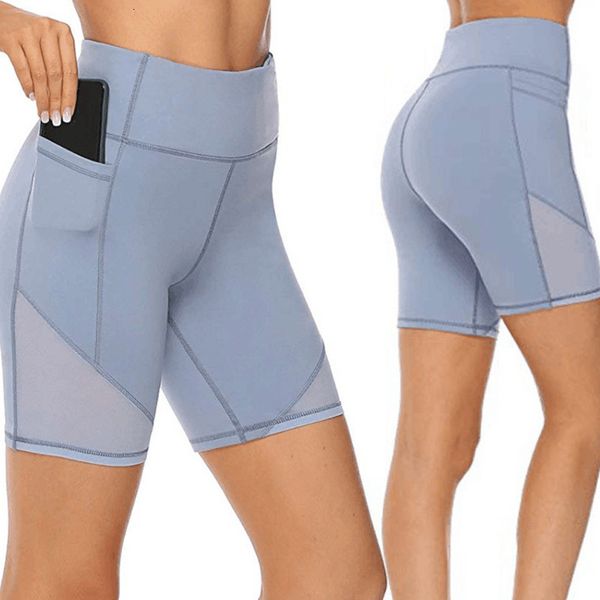 

women's shorts plus size yoga shorts gym fitness shorts quick drying women's high waisted sports shorts ground jogging leg trainin, White;black