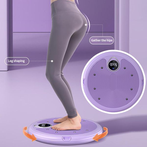 

leg massagers count abdominal trainer smart screen muscle training roller disc massage magnet silent multifunctional assist exercise equipme