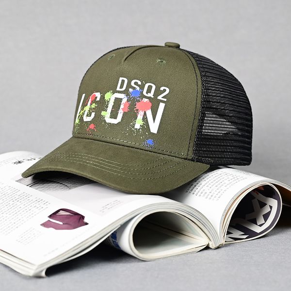 

fashion baseball cap icon all cotton duck tongue cap designer caps mens summer hatbreathable mesh luxury embroidery white ball hats for outd, Blue;gray