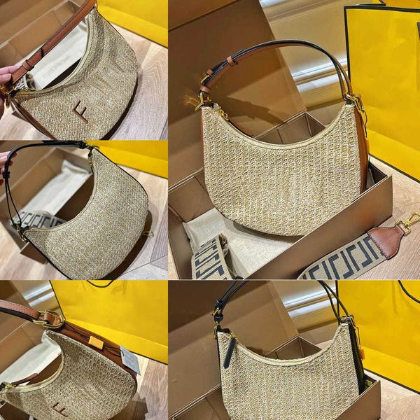 

nxy designer bag leathersuperior quality women straw fashion luxury beach woven one-shoulder messenger with fashionable