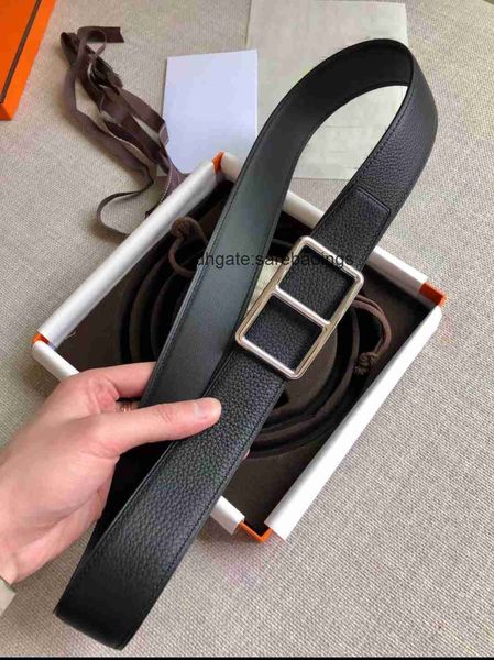 

luxury design belt waistbands belts designer belts men's h home classic business casual fashion belt for men waistband womens metal buc, Silver