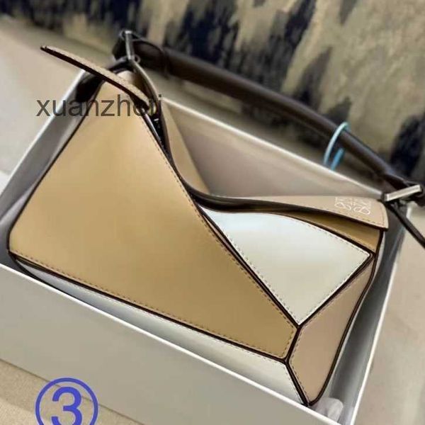 

bags women classic handbags designer puzzles bag 2023 loewsbag handbag spliced cowhide women's single shoulder fashion crossbody qaif