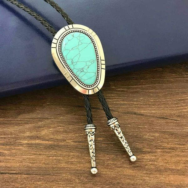 

bolo ties men's bolo tie antique pattern water drop pine metal accessories antique pattern bow tie lady necklace hkd230719, Red