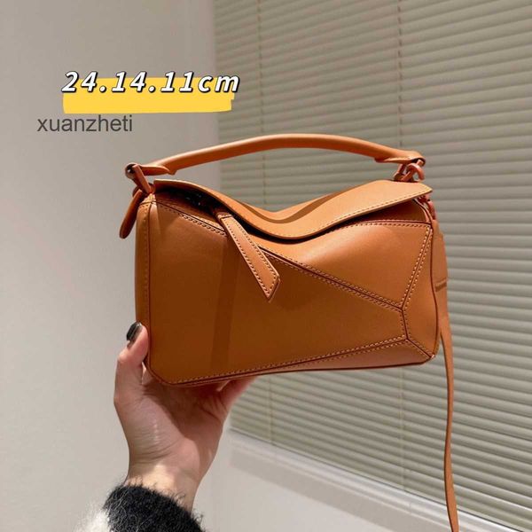 

strap women capacity puzzles wide high bag 2023 designer handbags bags loewsbag women crossbody spliced cowhide han u95u