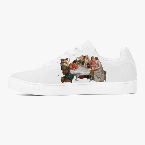 

Custom pattern Diy Shoes mens womens White vintage pattern sports trainers sneakers 36-48