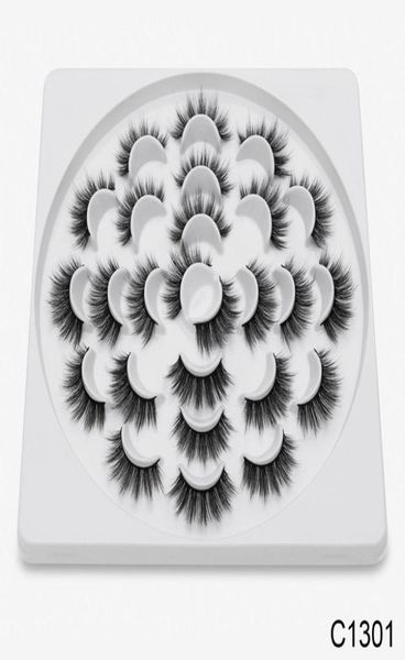 

sell 13 pairs thick handmade full strip eyelashes 3d mink lashes volume soft lashes false eyelashes5017358