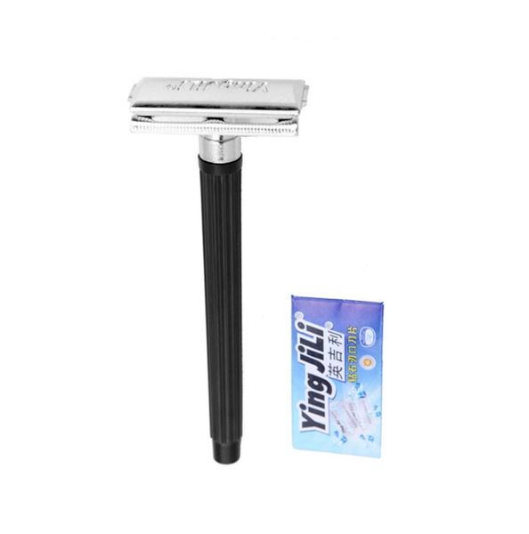 

classic manual shaver safety shaving sharp double edge blade razor for men6226965