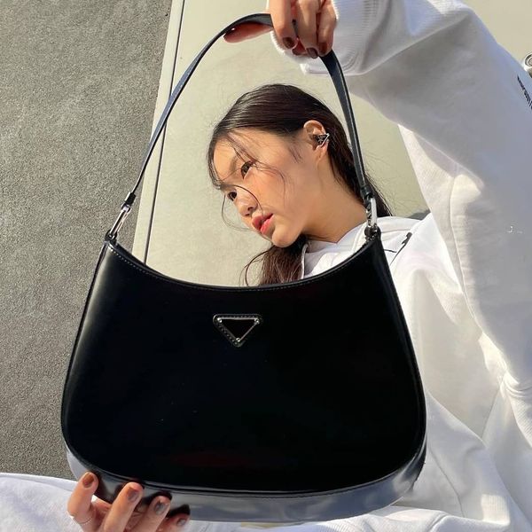 

underarm shoulder bags triangle prad crossbody 10a hobo luxurys genuine leather hand bag travel 2size purses womens pochette mens designer b