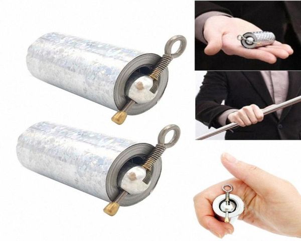 

2 pcs staff portable martial arts metal magic pocket bo staff new pocket magic props staff portable i8km9356320, Black;gray