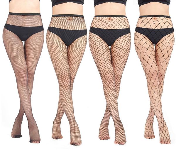 

women039s large fishing net socks fun pantyhose backing socks mesh fishing net socks transparent hollow temptation ny469665473, Red;black
