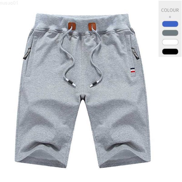 

men's shorts men's summer shorts cotton casual bermuda shorts for men running sweatpants male men's sports shorts l230719, White;black