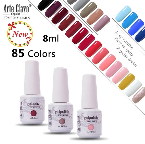 

arte clavo gel varnish nail polish uv hybrid nail art manicure nails extension 8ml vernis semi permanent primer gel nail polish7089503, Red;pink
