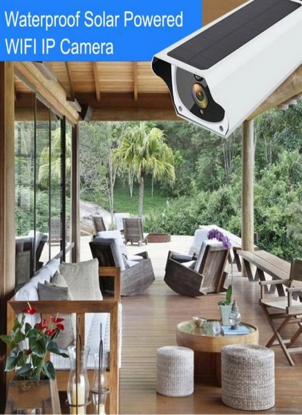 

solar wifi ip camera 1080p hd outdoor charging battery wireless security camera pir motion detection bullet surveillance cctv5316063