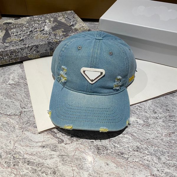 

designer hat luxury letter baseball caps for men women street fitted hats fashion beach sports sun visor ball cap adjustable beanbrand hip h, Blue;gray