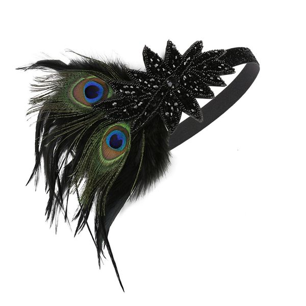

headwear hair accessories for prom 1920s headband roaring 20 s vintage gatsby headpiece hairband costume 230718