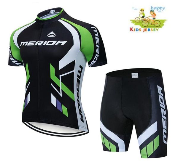 

cycling jersey kids meri 2021 boys cycling clothing suit mtb clothing bicycle breathable antiuv summer short sleeve bicycle set3512266, Black;blue