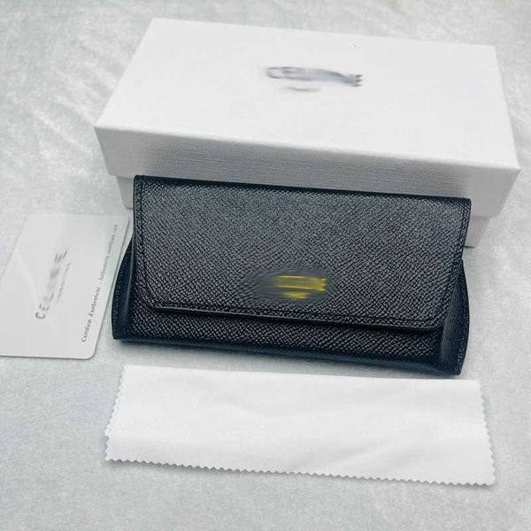 

cel black leather sunglasses triumphal arch glasses case