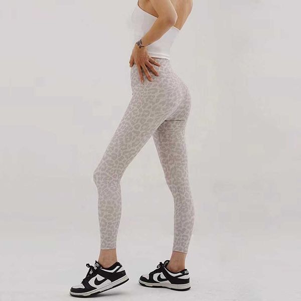 

leopard print lulus align yoga leggings women align high rise pant tight fit leggings sports pants workout clothes for summer designer train, Black