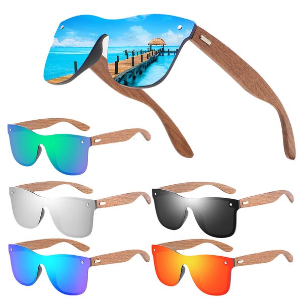

sunglasses fashion wooden sunglasses men's polarized sunglasses vintage wooden outdoor driving fishing uv400 glasses 230718, White;black