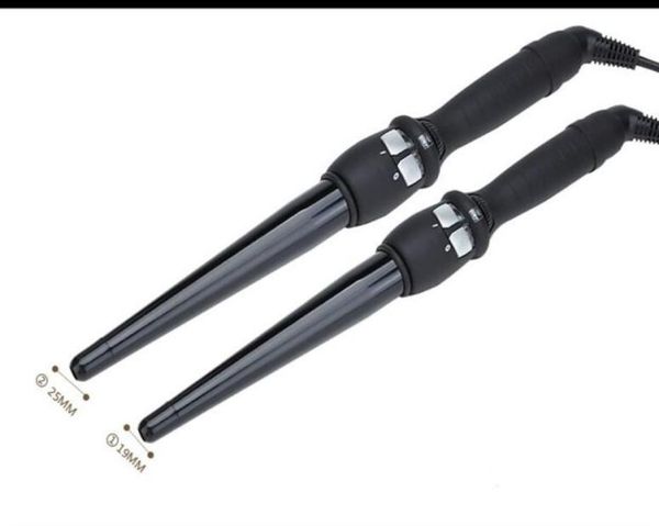 

professional hair curling iron curl machine model 1425d dual voltage 100240v heat ceramic curling iron waving wand7946629