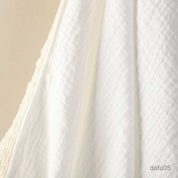 

blankets swaddling lace muslin swaddle cotton baby blankets newborn swaddle wrap infant gauze bath towel 100x130cm r230719