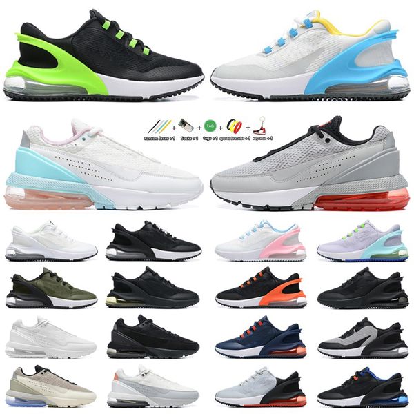 

270 270s pulse designer mens running shoes lightning blue pink triple white moon olive black anthracite grey orange women menta trainers pla