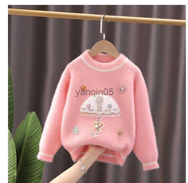 

pullover dragonfly sweater for children hkd230719, Blue