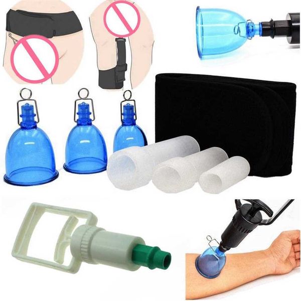 

55% off factory online blue cup vacuum negative pressure training exerciser stretcher leg waist strap connection kit