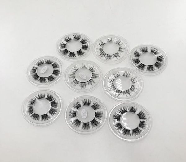 

hick curly 3d segmented false eyelashes soft light reusable hand made fake lashes crisscross easy to wear 7 models available 4891838