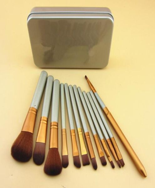 

naked 3 professional 12 pcs makeup brush cosmetic facial makeup brush tools set dhl 1631948