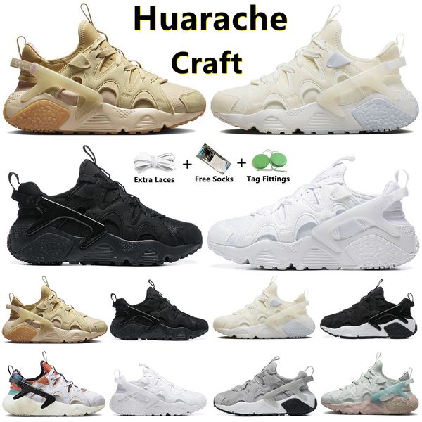 

2023 huarache craft running shoes for men women huaraches sneaker gum lunar new year triple black sanddrift whit mens trainers outdoors spor