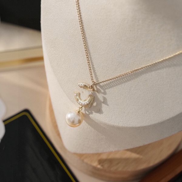 

designer ccity pendant necklaces for women luxury chains pendants fashion jewelry pearl gifts necklace vdsz, Silver