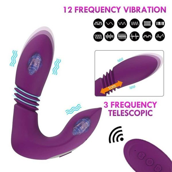 

55% off factory online women's telescopic wear multi frequency vibration massage stimulation electric toy supplies