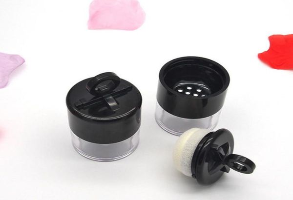 

10g portable plastic powder box bottle handheld empty loose powder pot with sieve cosmetic travel makeup jar sifter container1989188