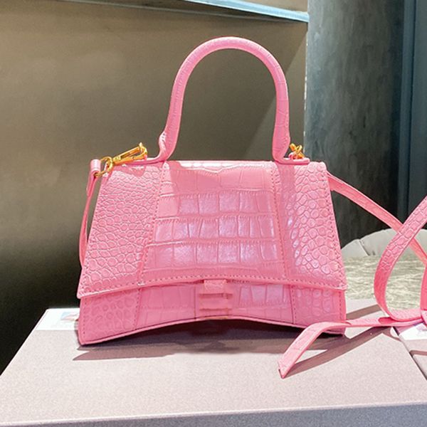 

5a fashion ladies handbag luxury designer bag white black leather embroidery multicolor shoulder half moon bag messenger wallet handbag