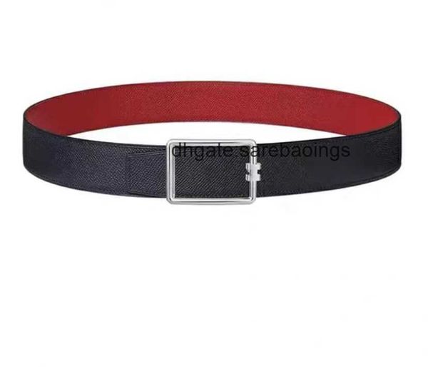 

luxury design belt classics men belts designer mens and woman fashion togo leather classic reversible belt black brown h gold silver buckles