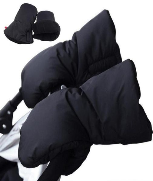 

stroller parts accessories winter pram hand muff baby carriage pushchair warm fur fleece cover buggy clutch cart glove9187606