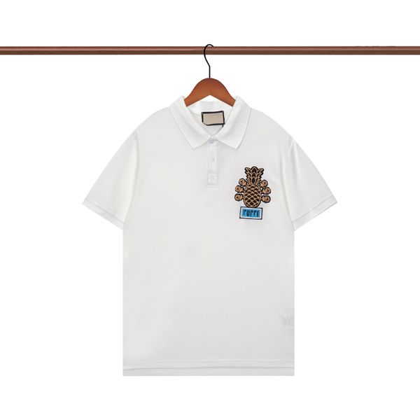

2023 psycho bunny polo designer mens luxury brand high-quality mens knitted polo shirt high street printed clothing mens sports quick drying, White;black