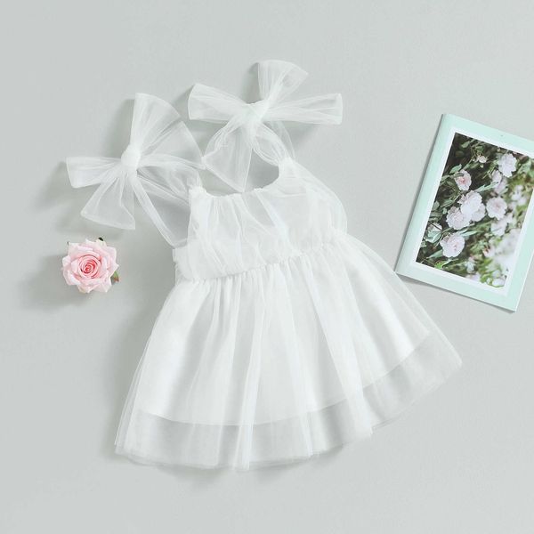 

girl's dresses ma baby 9m-6y toddler infant kid baby girls dress tulle bow party wedding birthday dresses for girls r230719, Red;yellow