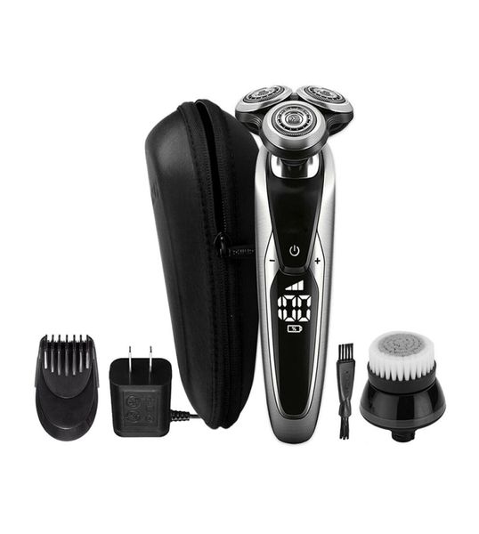 

electric shavers floating waterproof lcd display 3 blade reciprocating razors original powerful beard shaving machine 38d7763705