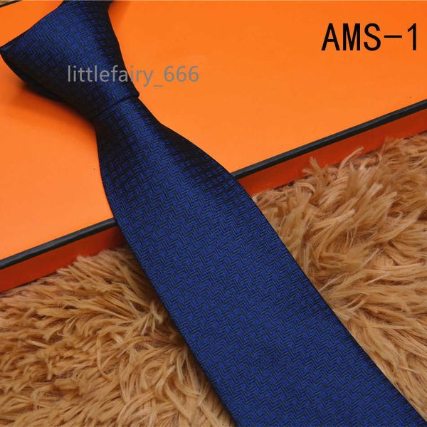 

fashion designer ties for men necktie plaid letter h stripes luxury business leisure silk tie cravat with box sapeee, Blue;purple