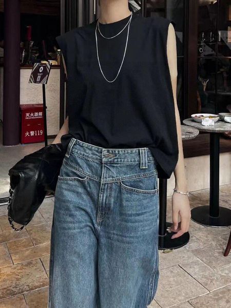 

2023 women's washed jeans selling designer brand women's wear pants fashion women's casual pants street dress blue denim pant