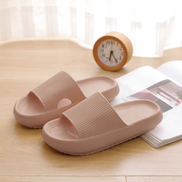 

summerthick soled home for 2023 slippers women in summer soft and comfortable indoor environment cool mop fecal sensation slipper black oliv