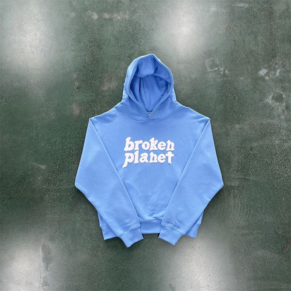 

mens tracksuits broken planet hoodie alphabet sweatshirt 1 foam printed set eu size xsxl 230718, Gray